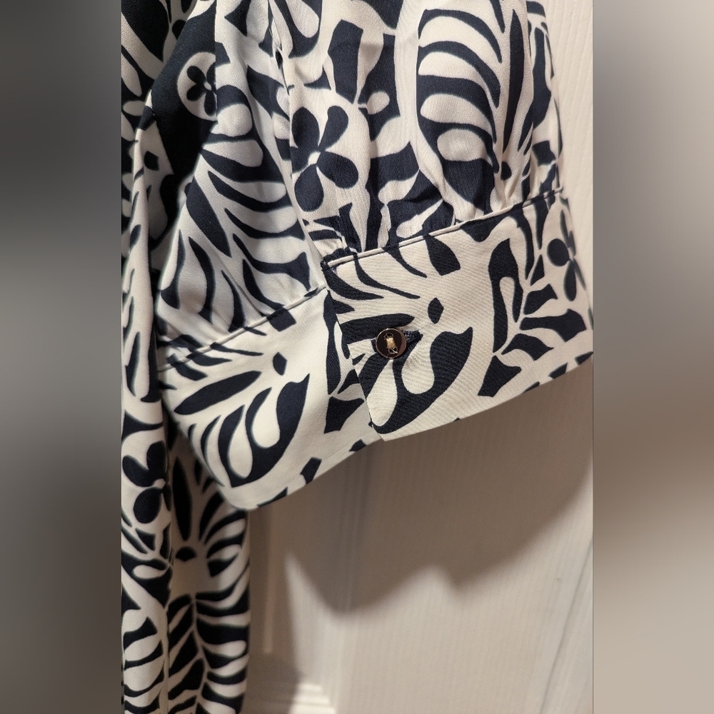 NWOT Ann Taylor Tunic Peasant Style Top Size L - Picture 6 of 12